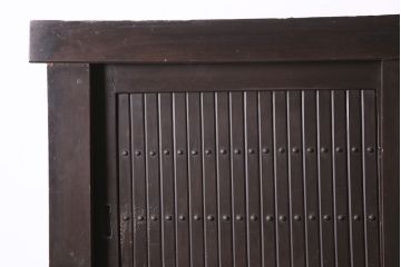 アンティーク家具　シンプルな四尺水屋箪笥(サイドボード、テレビ台)(R-036364)