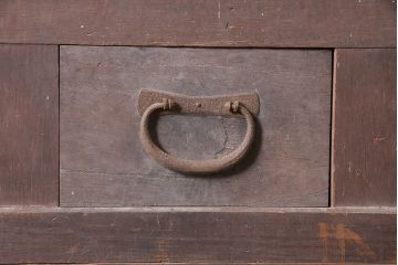 アンティーク家具　シンプルな四尺水屋箪笥(サイドボード、テレビ台)(R-036364)