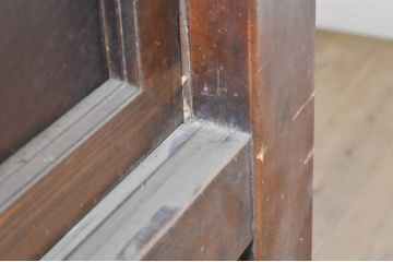 アンティーク家具　明治大正期　前面ケヤキ・ヒノキ材　六尺水屋箪笥サイドボード(収納棚、戸棚)(R-036367)