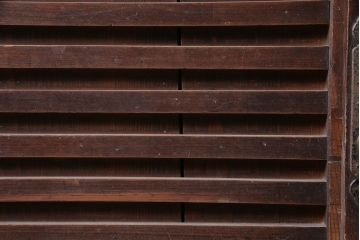 アンティーク家具　ヒノキ材　明治大正期　関西帳場箪笥キャビネット(収納棚、戸棚)(R-036372)