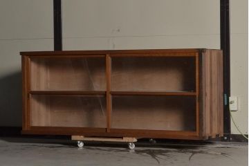 レトロ家具　昭和レトロなテレビ台(飾り棚、収納棚、戸棚、サイドボード、陳列棚)(R-036376)