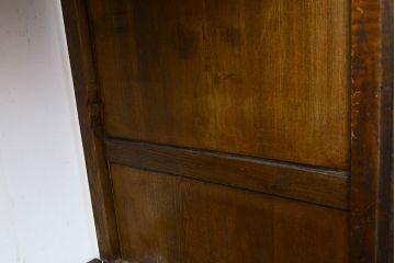 アンティーク家具　重厚な大正ロマンサイドボード(収納棚、戸棚、飾り棚、陳列棚)(R-036380)