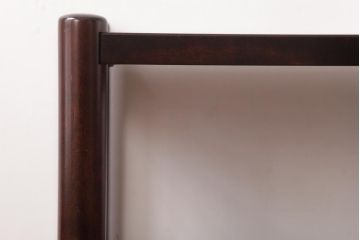 中古　北海道民芸家具　シンプルな板座のスツール(花台、サイドテーブル)