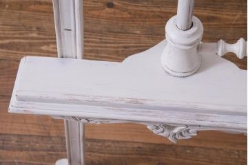 アンティーク雑貨　フランス輸入家具　ペイント　ロココ様式　フレンチスタイルを盛り上げるイーゼル(画架、ディスプレイ)