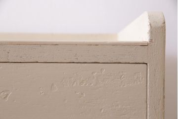 ペイント家具　レトロ家具　40杯　たっぷり収納できるシンプルな書類ケース(チェスト、サイドボード、引き出し)