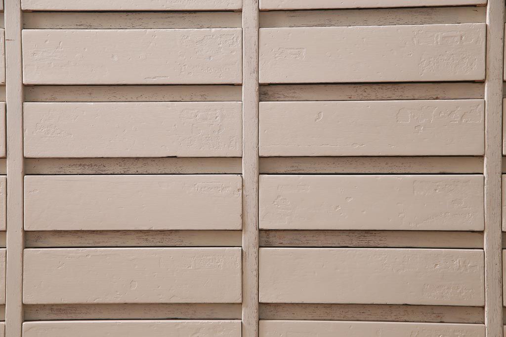 ペイント家具　レトロ家具　40杯　たっぷり収納できるシンプルな書類ケース(チェスト、サイドボード、引き出し)