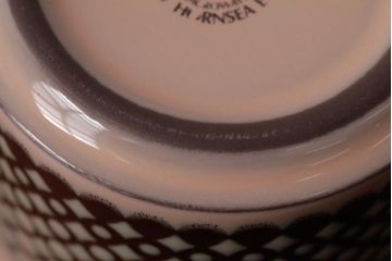 アンティーク雑貨　イギリスビンテージ　HORNSEA(ホーンジー)　CORAL(コーラル)　カップ&ソーサー2客セット(洋食器)(R-036410)