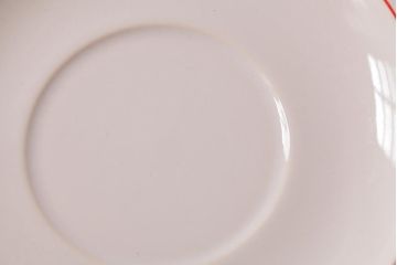 アンティーク雑貨　イギリスビンテージ　HORNSEA(ホーンジー)　LINEAR(リニア)　カップ&ソーサー2客セット(洋食器)(R-036412)