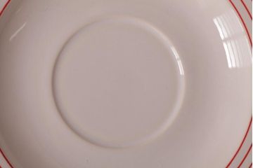 アンティーク雑貨　イギリスビンテージ　HORNSEA(ホーンジー)　LINEAR(リニア)　カップ&ソーサー2客セット(洋食器)(R-036413)