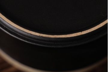 アンティーク雑貨　イギリスビンテージ　HORNSEA(ホーンジー)　EBONY(エボニー)　カップ&ソーサー2客セット(洋食器)(R-036416)