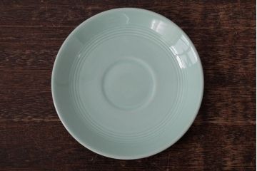ビンテージ雑貨　イギリスヴィンテージ　Woods ware(ウッズウエア)　Beryl(ベロル)　カップ&ソーサー2客セット(R-036420)