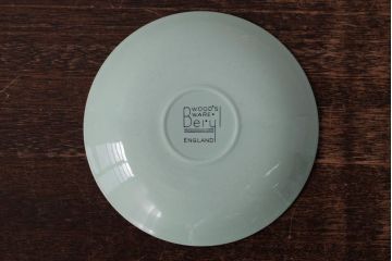 ビンテージ雑貨　イギリスヴィンテージ　Woods ware(ウッズウエア)　Beryl(ベロル)　カップ&ソーサー2客セット(R-036421)