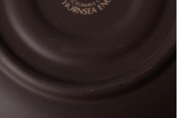 ヴィンテージ雑貨　イギリスビンテージ　HORNSEA(ホーンジー)　Cornrose(コーンローズ)　カップ&ソーサー3客セット(デミタスカップ)(R-036422)