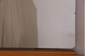 北欧ヴィンテージ家具　チーク材　すっきりとした作りのドレッシングチェスト(ドレッサー、鏡台、ミラー、ビンテージ)
