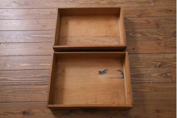 アンティーク家具　オーク材　優雅なムードあふれるミラーバックサイドボード(キャビネット、収納棚、鏡)