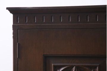 ビンテージ家具　神戸家具　永田良介商店　英国アンティークの様なデザインが魅力のチェスト(洋タンス、衣類タンス)