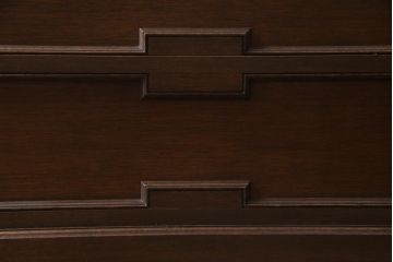 ビンテージ家具　神戸家具　永田良介商店　英国アンティークの様なデザインが魅力のチェスト(洋タンス、衣類タンス)