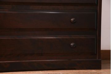 当店リメイク家具　北海道民芸家具　和室にも洋室にも合うチェスト(引き出し、タンス)