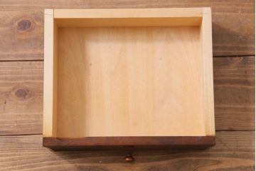 絶版品!　北海道民芸家具　風格漂う両袖ライティングビューロー(デスク、在宅ワーク、在宅用両袖机)(1)