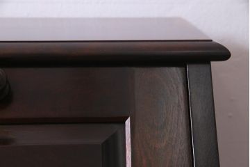 絶版品!　北海道民芸家具　風格漂う両袖ライティングビューロー(デスク、在宅ワーク、在宅用両袖机)(1)