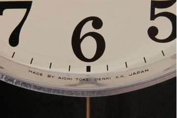 アンティーク雑貨　AICHI(アイチ、愛知時計電機)　手巻き式　30DAY　Super　Eight　掛け時計(柱時計、振り子時計)