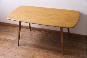ヴィンテージ家具　イギリスビンテージ　ERCOL(アーコール)　ダイニングテーブル