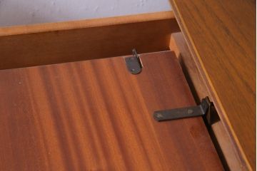 ヴィンテージ家具　G-PLAN(ジープラン) 北欧家具　チーク材　オーバル型のシンプルなエクステンションテーブル(ダイニングテーブル、ビンテージ)
