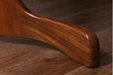 ヴィンテージ家具　G-PLAN(ジープラン) 北欧家具　チーク材　オーバル型のシンプルなエクステンションテーブル(ダイニングテーブル、ビンテージ)