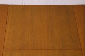 ヴィンテージ家具　北欧家具　McIntosh(マッキントッシュ)　チーク材　洗練されたデザインが素敵なエクステンションテーブル(ラウンドテーブル、ダイニングテーブル、ビンテージ)