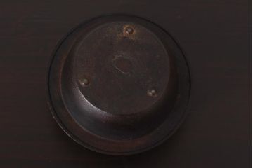 アンティーク雑貨　龍文堂　鉄製　銅壷(長火鉢、鉄瓶)