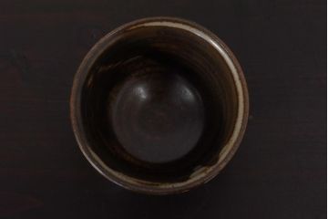 人間国宝　島岡達三　象嵌赤絵　草花文コーヒーセット(カップ&ソーサー、クリーマー、シュガーポット)