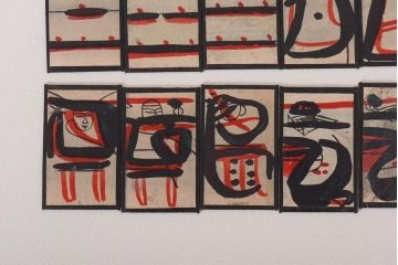 アンティーク雑貨　戦前　山興製　南蛮かるた49枚(天正カルタ)