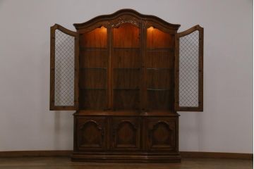 中古　DREXEL HERITAGE(ドレクセルヘリテイジ)　CABERNET(カベルネ)　キュリオケース(飾り棚)(定価約110万円)