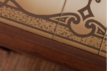 ヴィンテージ家具　北欧家具　デンマークビンテージ　タイルトップのネストテーブル(サイドテーブル、カフェテーブル)