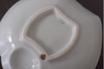 アンティーク雑貨　江戸後期　ふくら雀　小皿3枚セット(和食器)(R-036514)