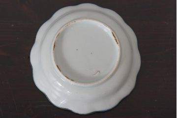 アンティーク雑貨　古伊万里　江戸期の染付皿2枚セット(和食器)(R-036515)
