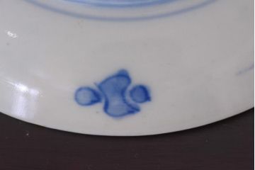 アンティーク雑貨　明治期　色絵　伊万里　6寸5分皿2枚セット(和食器)(R-036520)