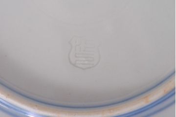 アンティーク雑貨　明治期　色絵　伊万里　6寸5分皿2枚セット(和食器)(R-036521)