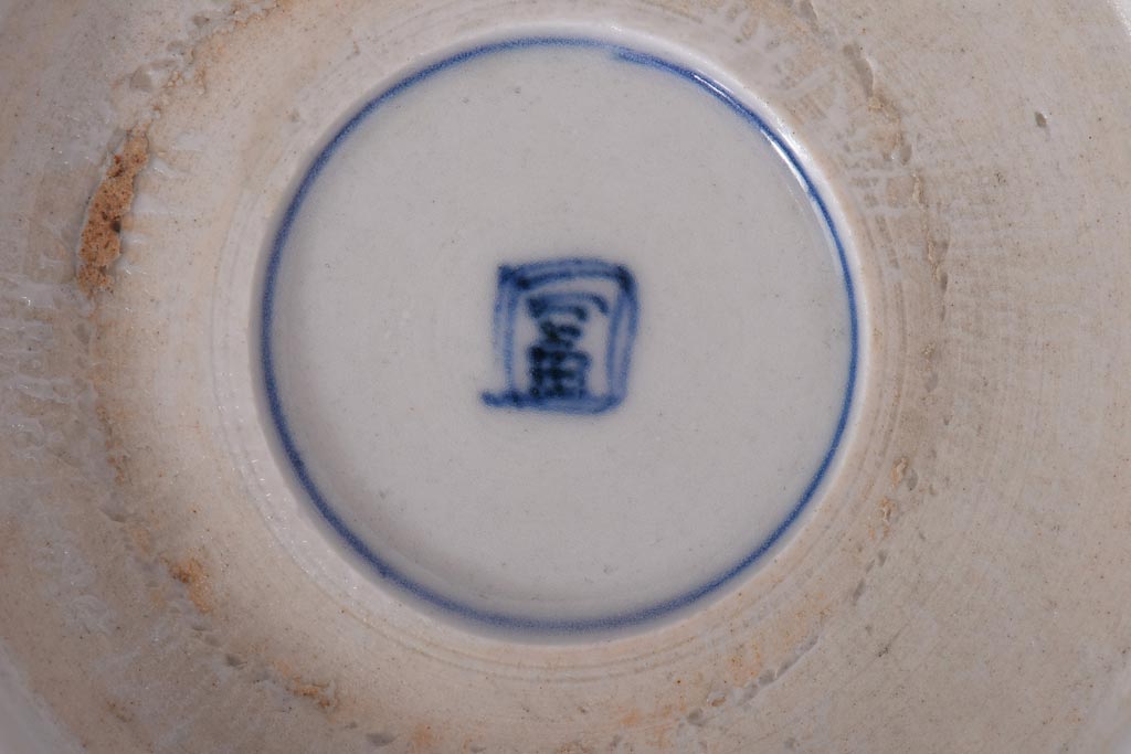 アンティーク雑貨　明治期　伊万里　色絵　なます皿2枚セット(和食器)(R-036524)