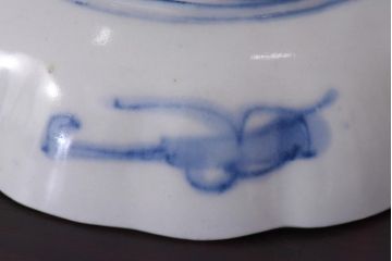 アンティーク雑貨　明治期　伊万里　色絵　なます皿2枚セット(和食器)(R-036524)