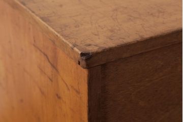 アンティーク雑貨　S印　昭和レトロな佇まいが魅力のミシン糸ケース(収納棚)