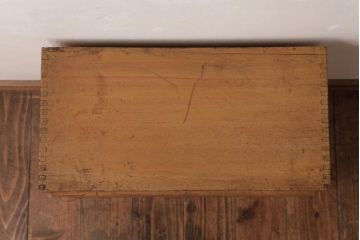 アンティーク雑貨　クロネコ　昭和レトロな佇まいが魅力のミシン糸ケース(収納棚)