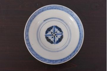 アンティーク雑貨　江戸期　伊万里　鳳凰　蓋付き茶碗2客セット(和食器)(R-036529)