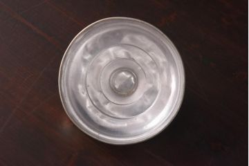 レトロ雑貨　昭和レトロ　丸いフォルムが可愛らしい地球瓶(ガラス瓶、ガラスビン)(R-036533)