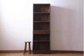 【O様ご決済用】ラフジュ工房オリジナル　古材使用　薄型ブックシェルフ2台