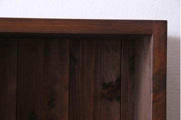 【O様ご決済用】ラフジュ工房オリジナル　古材使用　薄型ブックシェルフ2台
