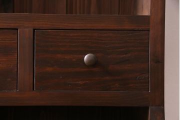 【O様ご決済用】ラフジュ工房オリジナル　古材使用　薄型ブックシェルフ2台