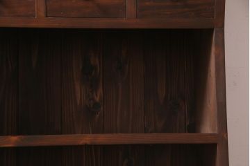 【O様ご決済用】ラフジュ工房オリジナル　古材使用　薄型ブックシェルフ2台