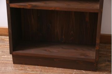 【O様ご決済用】ラフジュ工房オリジナル　古材使用　薄型ブックシェルフ2台