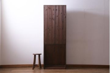 【O様ご決済用】ラフジュ工房オリジナル　古材使用　薄型ブックシェルフ2台